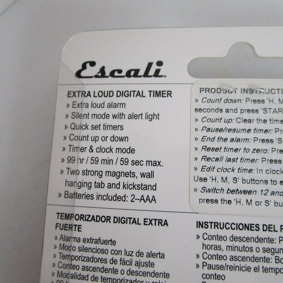 extra loud digital timer - Picture 4 of 4
